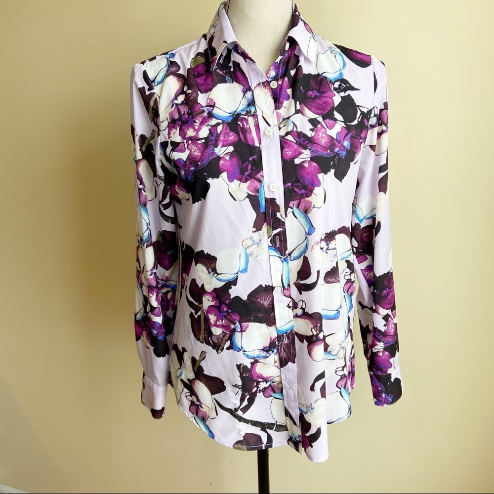 🌺Banana Republic Floral Print Button Down